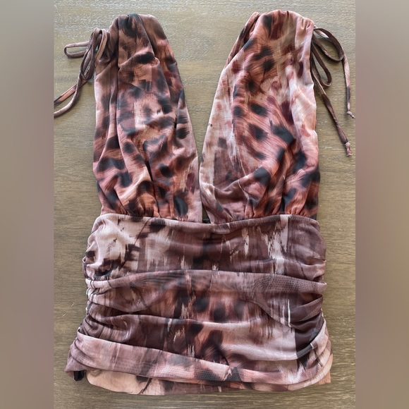 Fab and Fierce Animal Print Tank Top Size Large - Picture 6 of 11